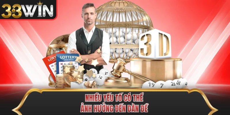 Nhiều yếu tố có thể ảnh hưởng đến dàn đề Nhiều yếu tố có thể ảnh hưởng đến dàn đề